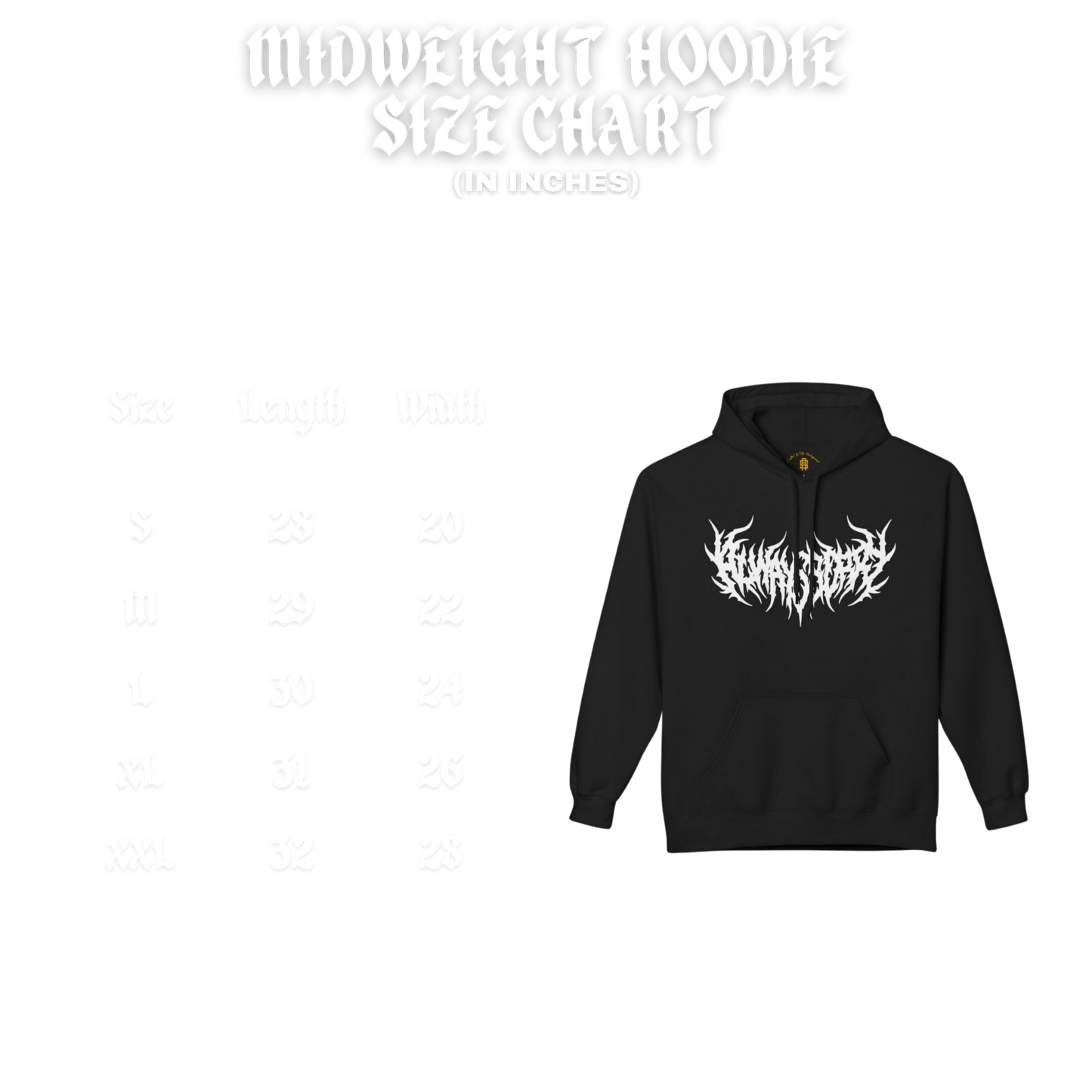 Ruin Midweight Hoodie