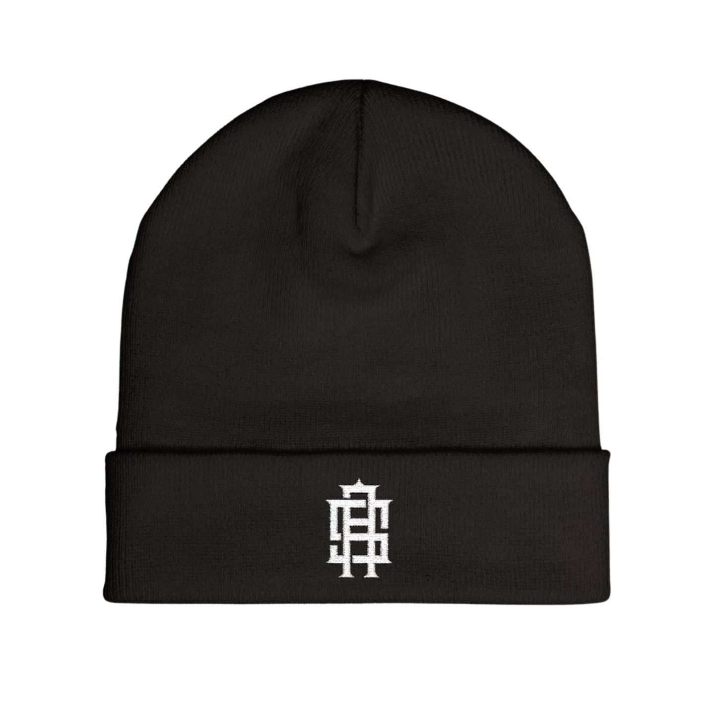 Embroidered Monogram Beanie