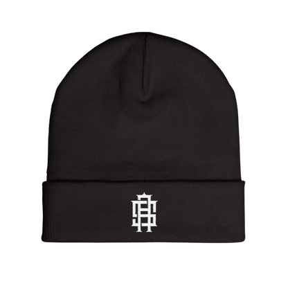 Embroidered Monogram Beanie