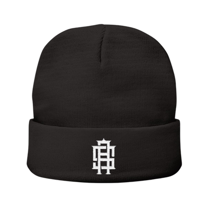 Embroidered Monogram Beanie