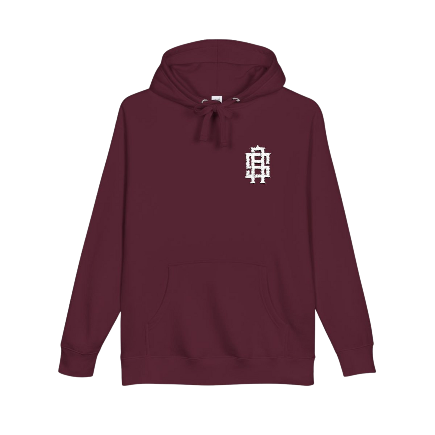 Embroidered Monogram Hoodie