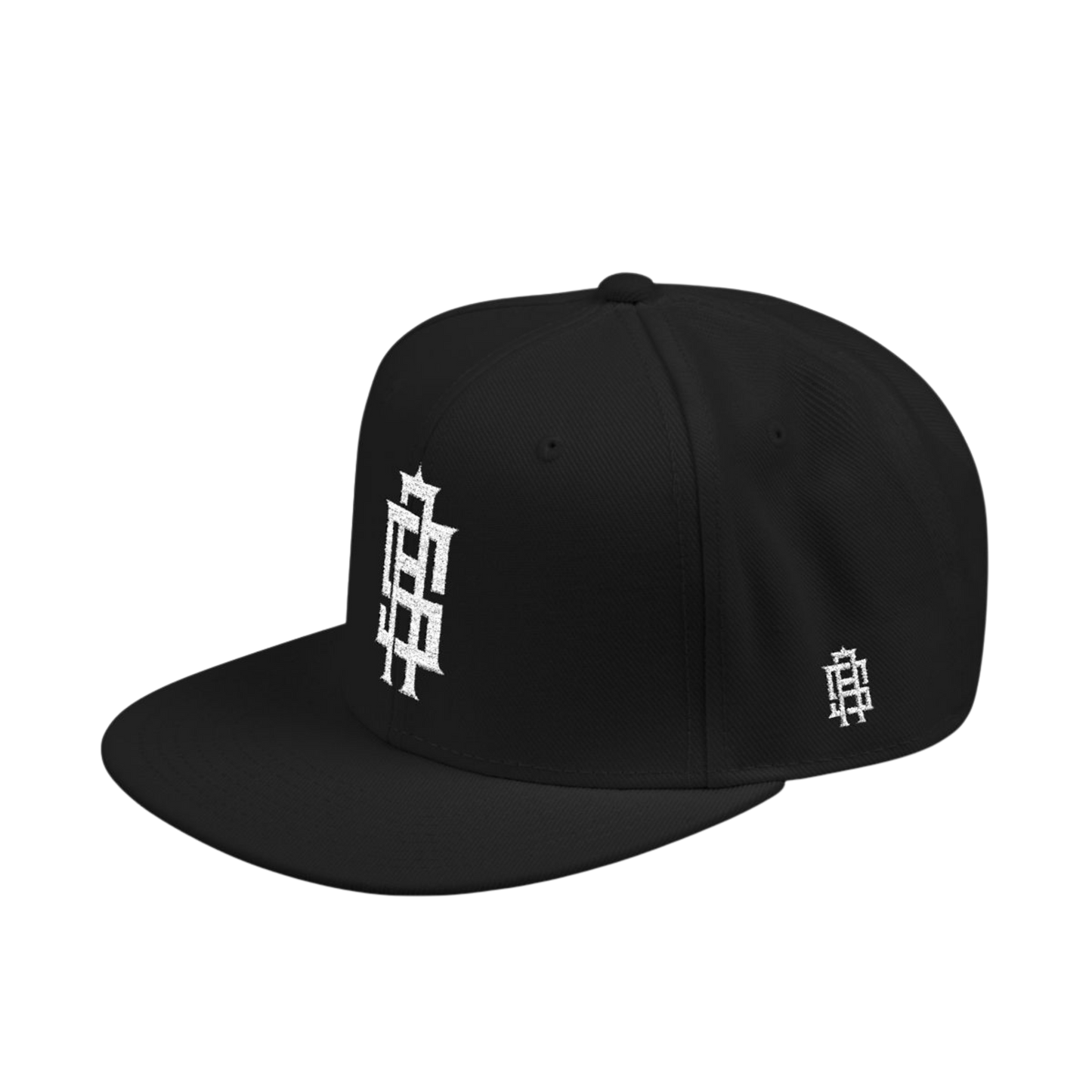 Embroidered Monogram Snapback