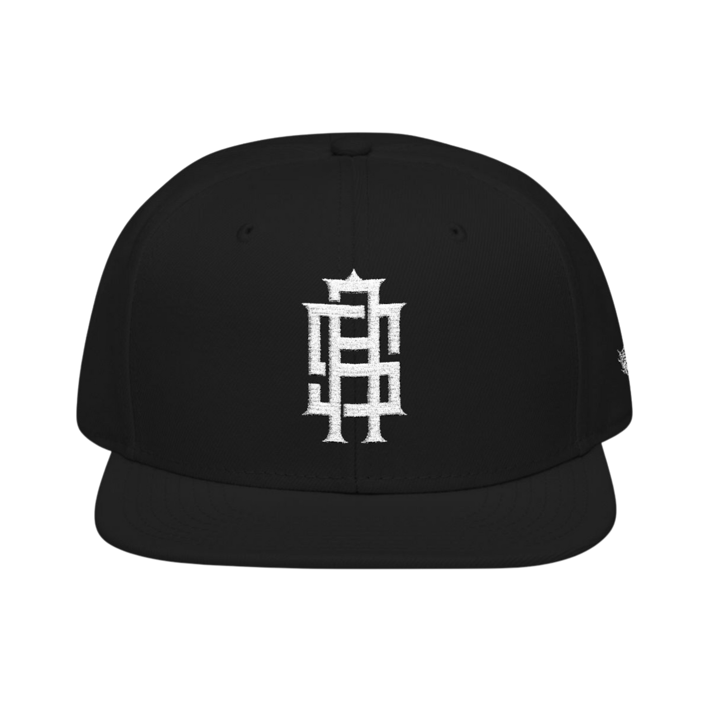 Embroidered Monogram Snapback