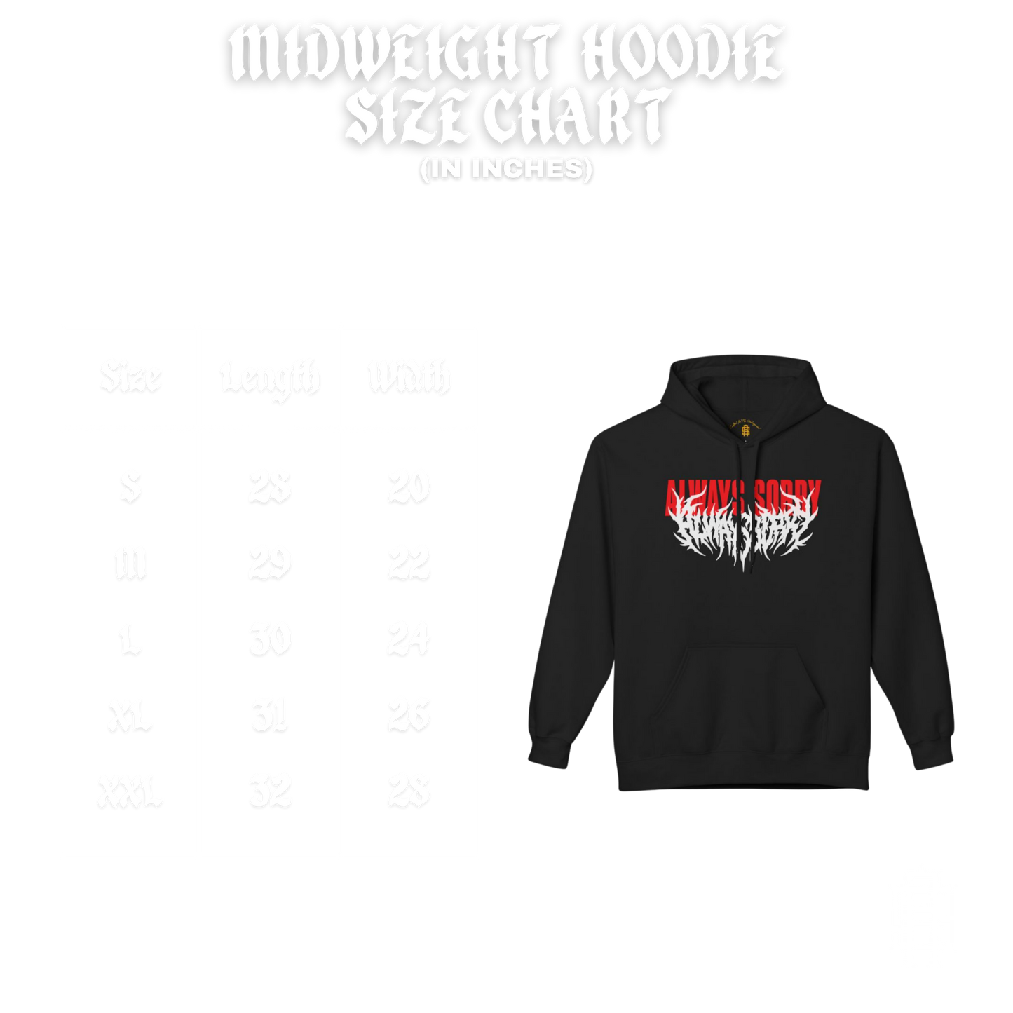 Rage Midweight Hoodie