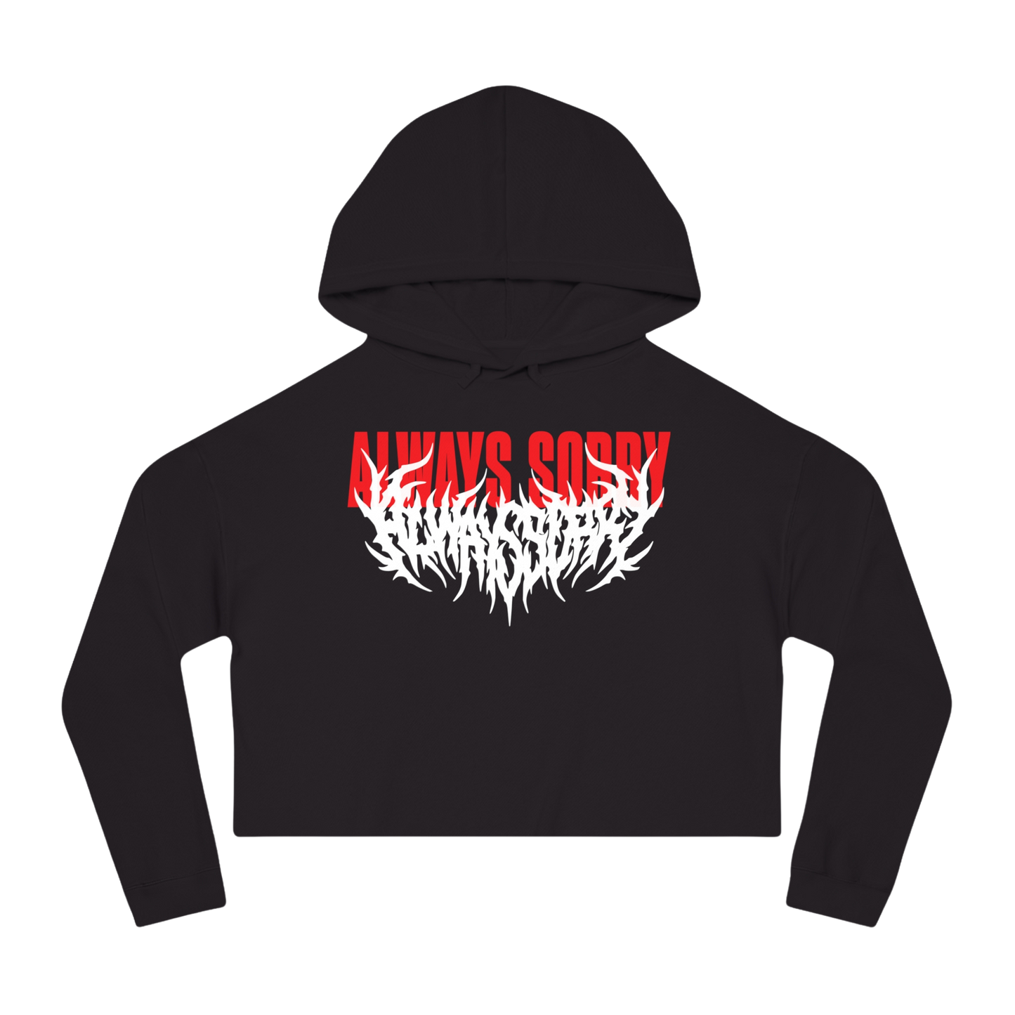 Rage Cropped Hoodie