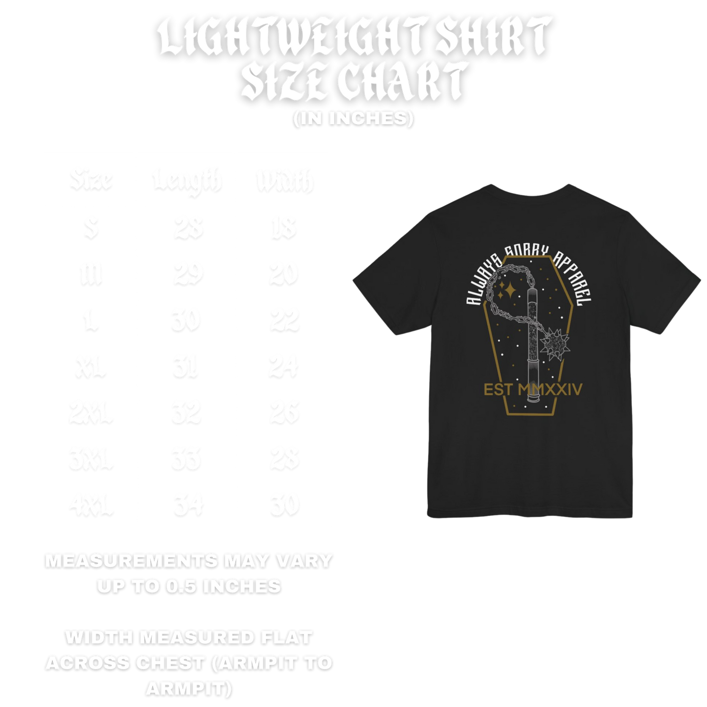 Mourning Star Lightweight Shirt
