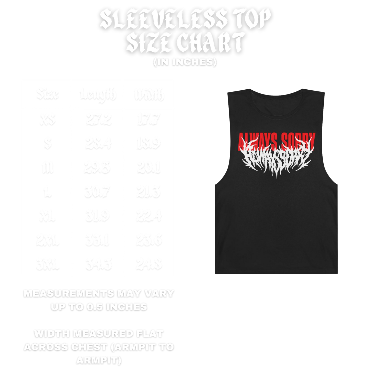 Rage Sleeveless Top