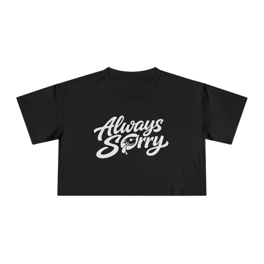 Eye’m Sorry Crop Tee
