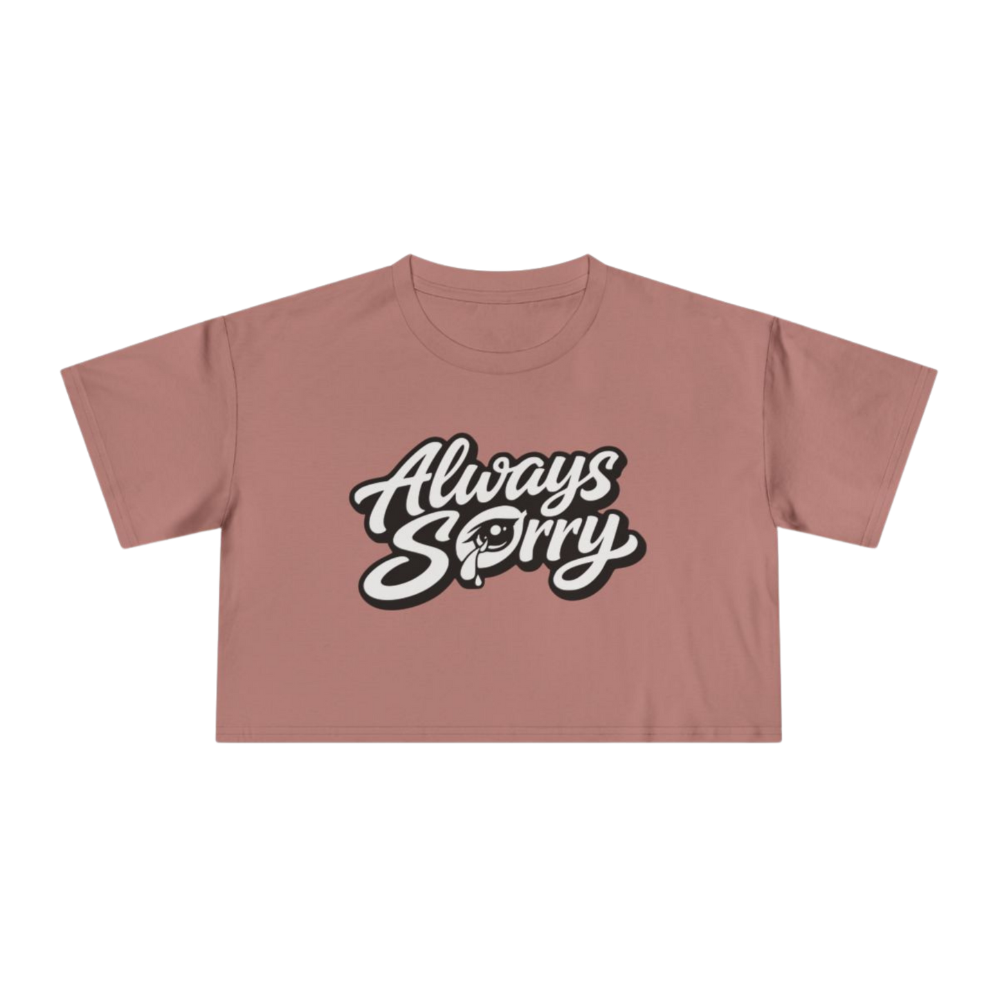 Eye’m Sorry Crop Tee