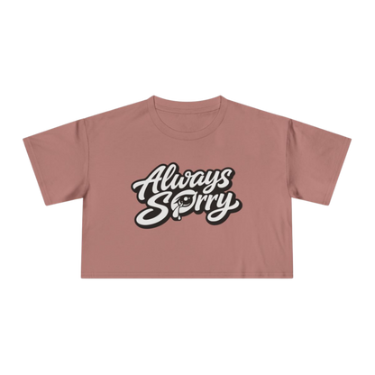 Eye’m Sorry Crop Tee