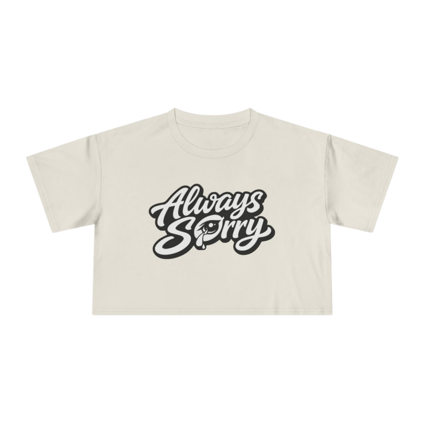 Eye’m Sorry Crop Tee