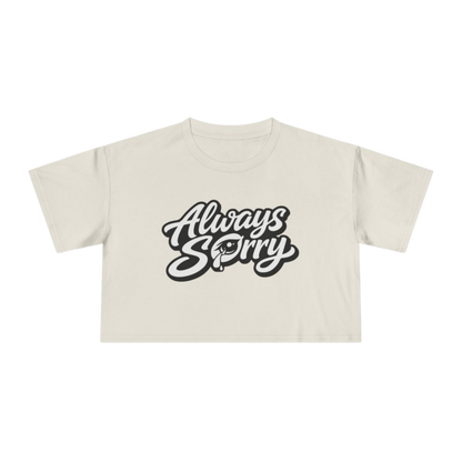 Eye’m Sorry Crop Tee