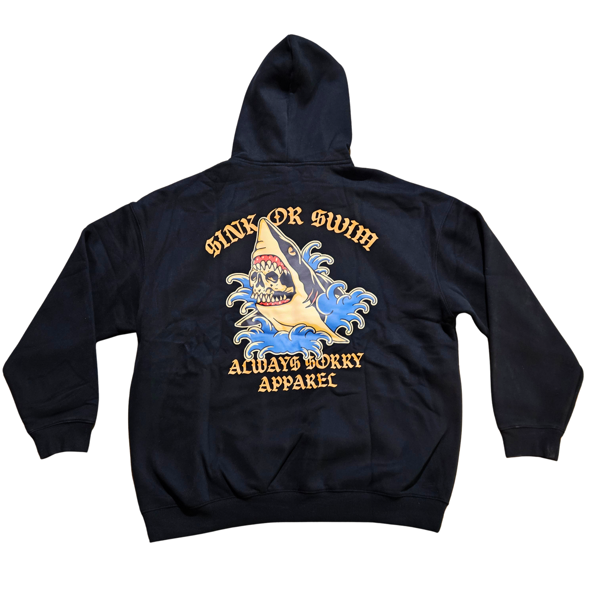 Sink or Swim Oversize Fleeced Hoodie