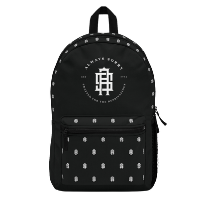 Monogram Pattern Backpack
