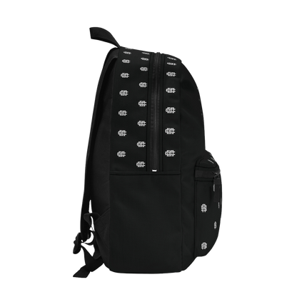 Monogram Pattern Backpack